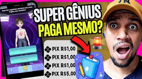 jogo super genius paga de verdade - super genius game